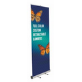 Retractable Vinyl Banner 31.5" x 84"